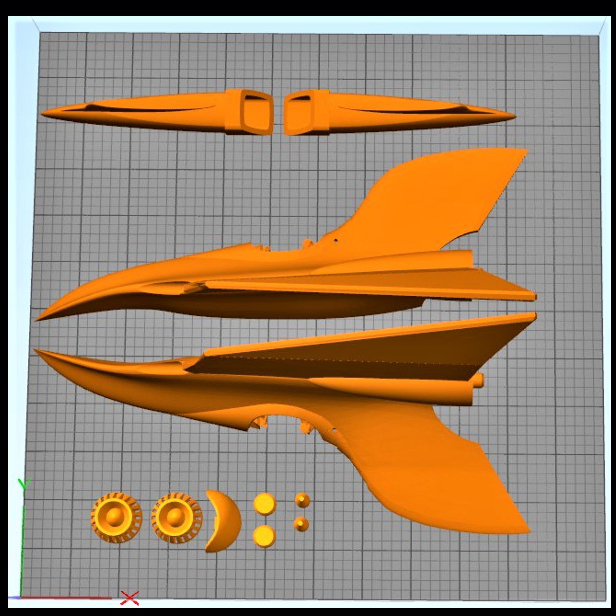🧠 Brain Condor - Great Mazinger - MaxLab Version・ 3D File